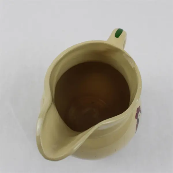 Vintage Watt Pottery Rooster Pitcher - Ceramic Jug - Chip on Rim