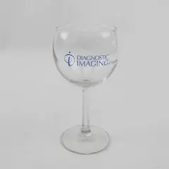 Vintage Diagnostic Imaging of Salem Wine Glass Medical Promo