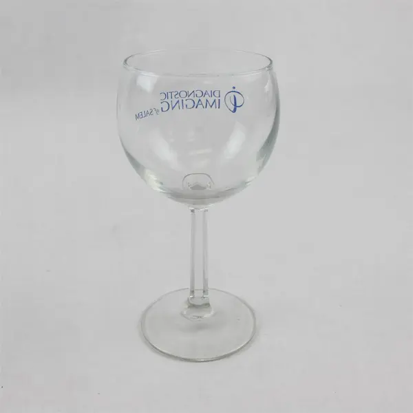 Vintage Diagnostic Imaging of Salem Wine Glass Medical Promo