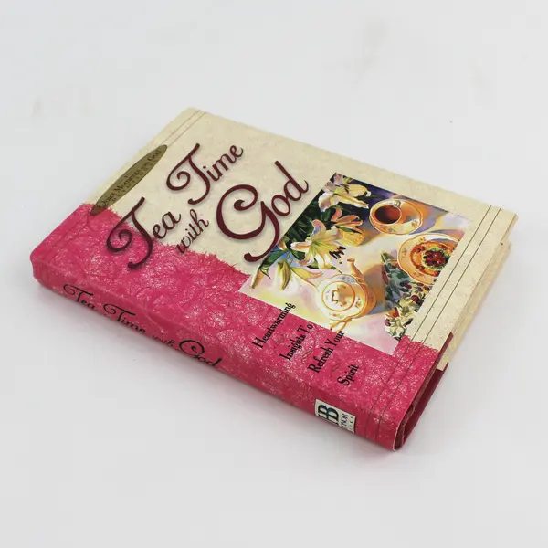 Tea Time with God A Quiet Moments With God Devotional 1996 Hardcover Dust Jacket