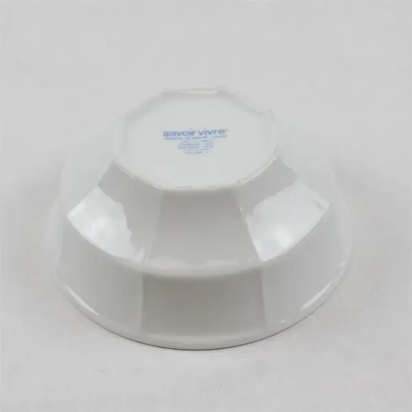Savoir Vivre Maison Blanche Y0008 White Fruit Dessert Bowl Collectible