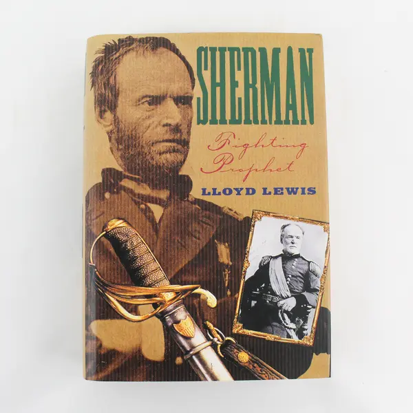Sherman Fighting Prophet by Lloyd Lewis 1993 Hardcover Dust Jacket Good