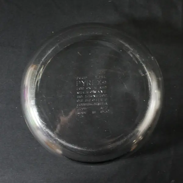 Vintage PYREX 7 Cups 1.75 L Clear Glass Bowl 7203 No Lid