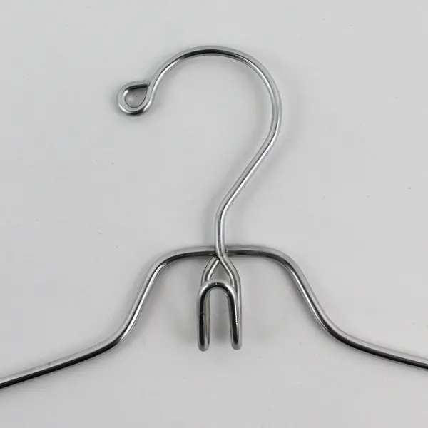 Lot of 6 Stainless Steel Pants Skirts Hangers with Clips