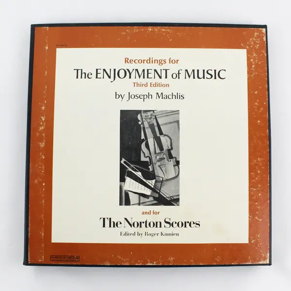 The Enjoyment of Music Third Edition Norton Scores 9 Set 12" Vinyl Record