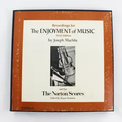 The Enjoyment of Music Third Edition Norton Scores 9 Set 12" Vinyl Record