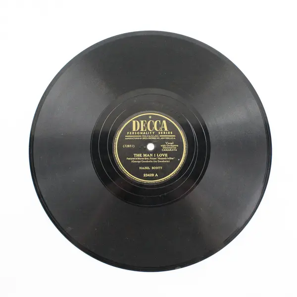 Hazel Scott The Man I Love/Fascinating Rhythm 10" Shellac