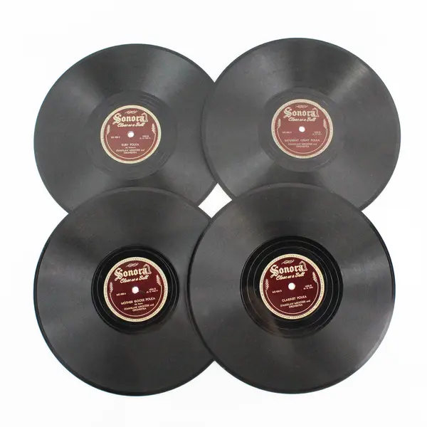 Polka Time Stanislaw Mroczek and Orchestra 4 10" Shellac Records