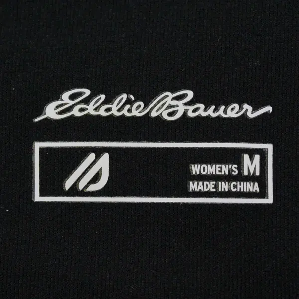 Eddie Bauer Solid Black Activewear Leggings with Pockets Women's Medium