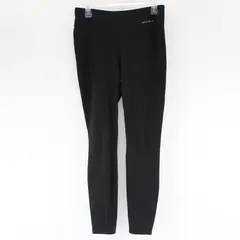 Eddie Bauer Solid Black Activewear Leggings Women's Medium