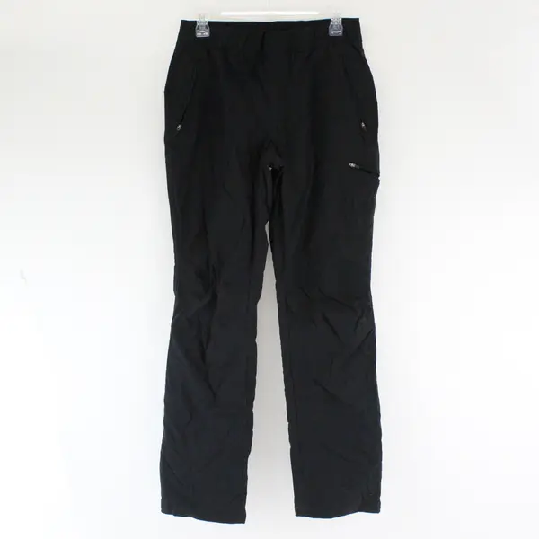 Eddie Bauer Solid Black Activewear Pants Women's Size 6