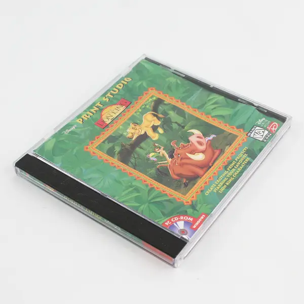 Disney Print Studio The Lion King CD-Rom Windows