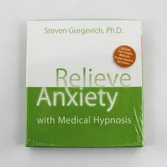Relieve Anxiety with Medical Hypnosis by Steven Gurgevich 2007 Compact Disc 
