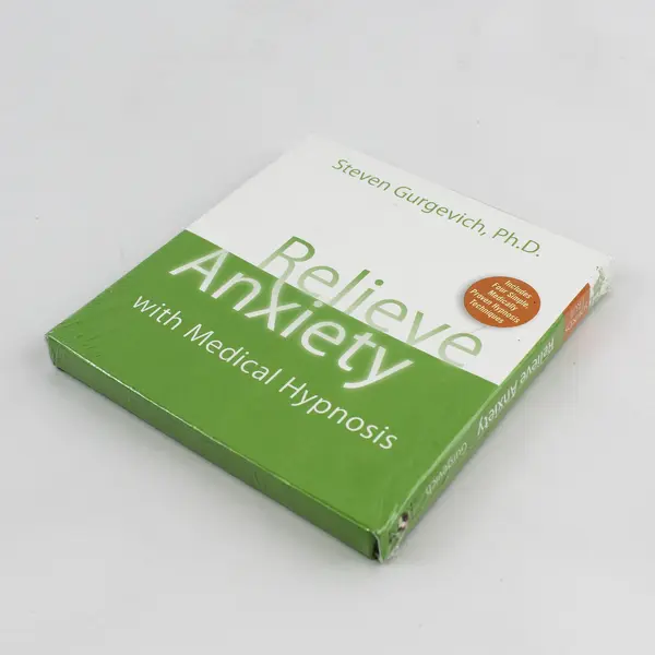 Relieve Anxiety with Medical Hypnosis by Steven Gurgevich 2007 Compact Disc 