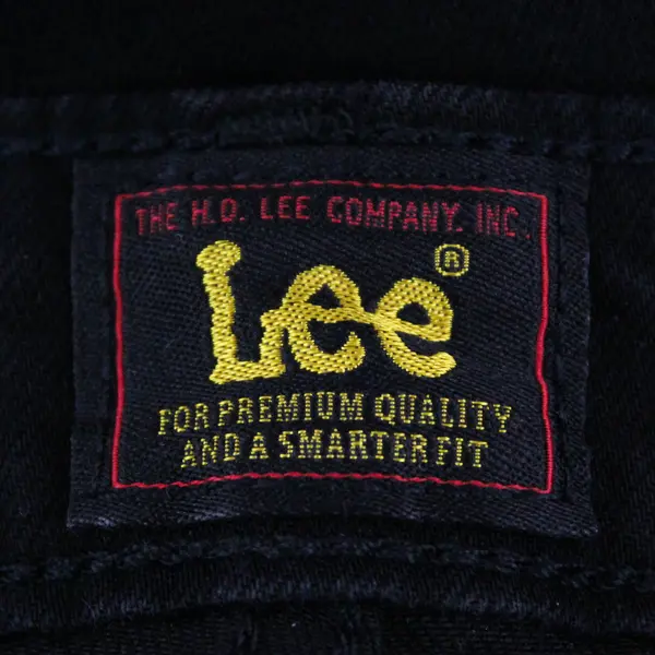 Lee Solid Black Bootcut Jeans Women's Size 14S