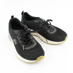 Skechers Black/White Empire Dlux Athletic Shoes Tennis/Sneakers Women's Size 7.5