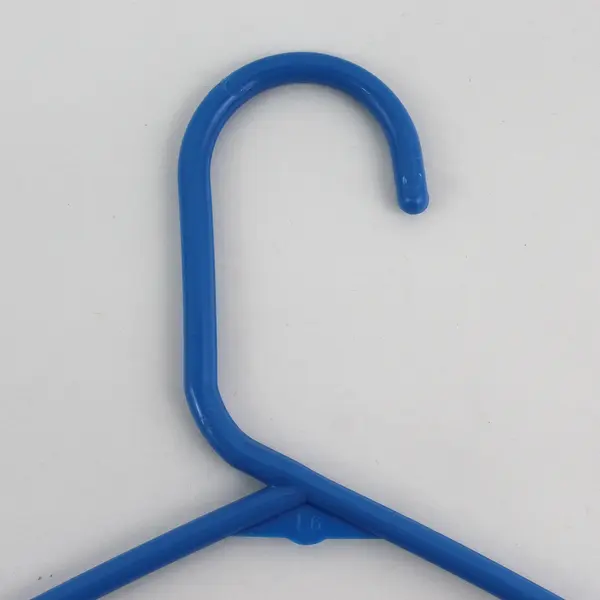 Lot of 10 Blue Plastic Clothing Hangers Shirts and Pants