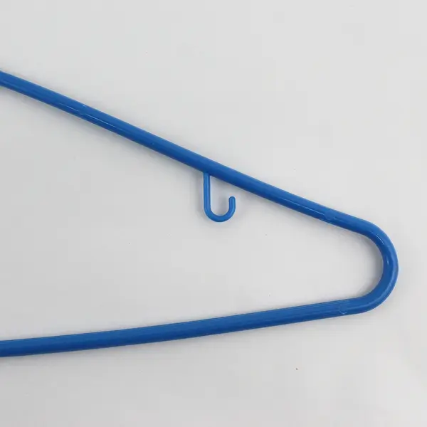 Lot of 10 Blue Plastic Clothing Hangers Shirts and Pants