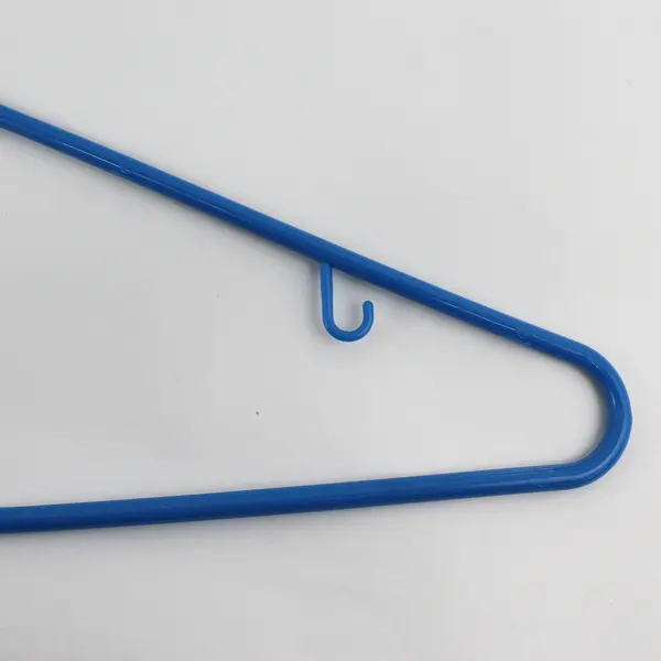 Lot of 10 Blue Plastic Clothes Hangers Shirts and Pants