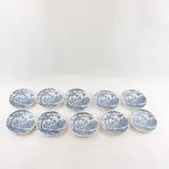 Set of 10 Royal Wessex Royal Mail Coach Horse Transferware Saucers