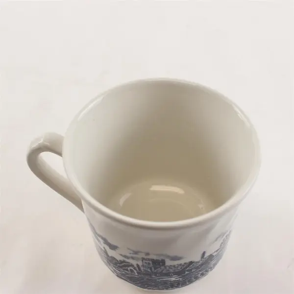 Set of 8 Royal Wessex Royal Mail Coach & Horse Transferware Mugs