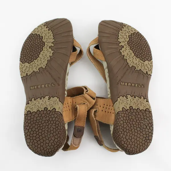 Merrell Light Brown Colorwave Siena Strappy Sandal Shoes Women's Size 7