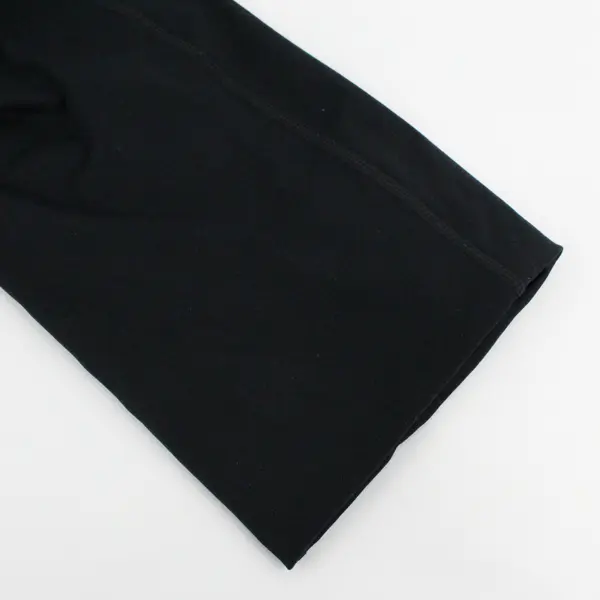 All In Motion Solid Black Straight-Leg Activewear Pants Women's Medium