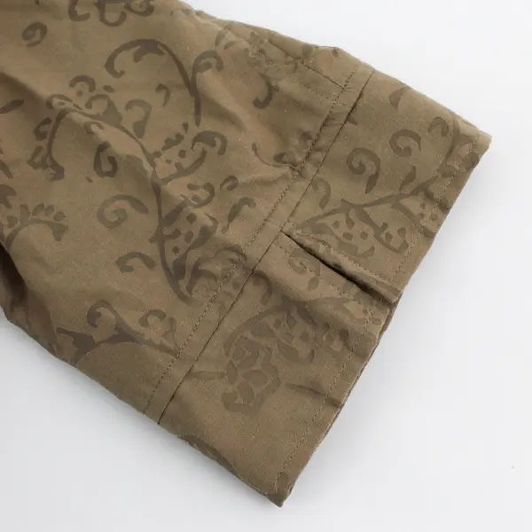 Coldwater Creek Sheer Brown Lightweight Zip-Up Jacket Women's 20-22