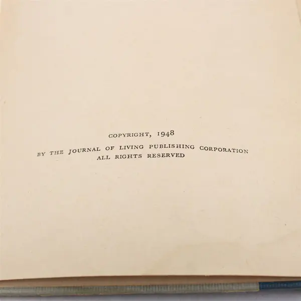 Food Guide to Better Health - Staff of Journal of Living - 1948 Hardcover