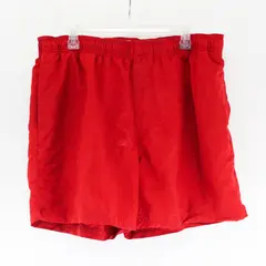 Islander Solid Red Mesh-Lined Swim Trunks Men's Size XL