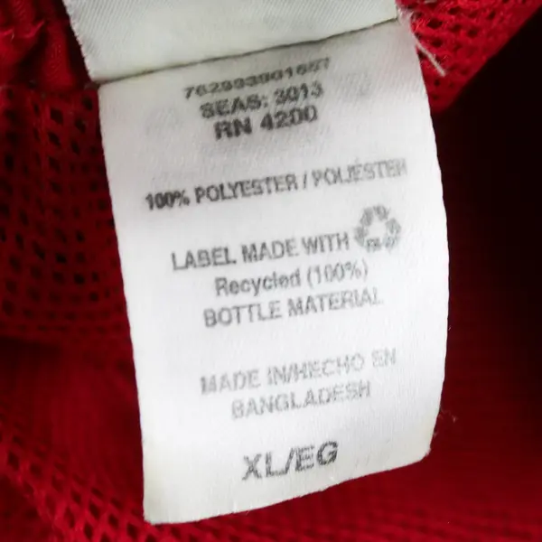 Islander Solid Red Mesh-Lined Swim Trunks Men's Size XL