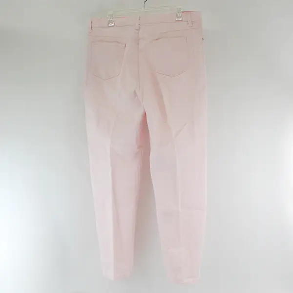 Gloria Vanderbilt Amanda Light Pink Jeans Women's Size 18