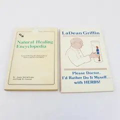 Lot of 2 Paperback Books -Please Doctor I'd Rather Do It Myself; Natural Healing