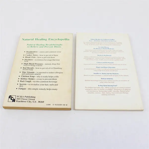 Lot of 2 Paperback Books -Please Doctor I'd Rather Do It Myself; Natural Healing