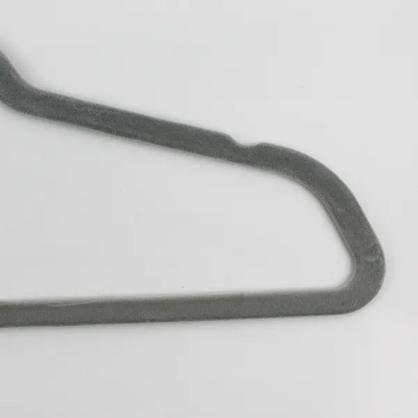 Mixed Lot of 9 Gray Clothes Hangers for Shirts and Pants