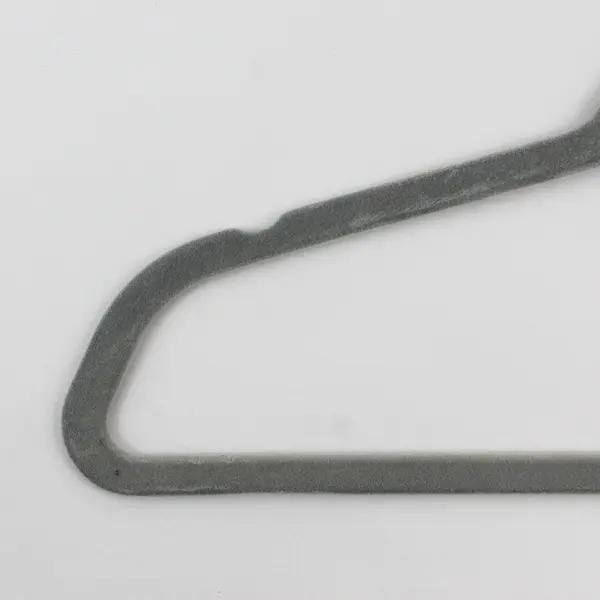 Mixed Lot of 9 Gray Clothes Hangers for Shirts and Pants