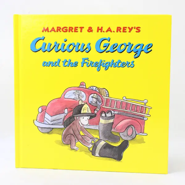 A Kohl's Care Book Curious George and the Firefighters 2023 HC New Sealed