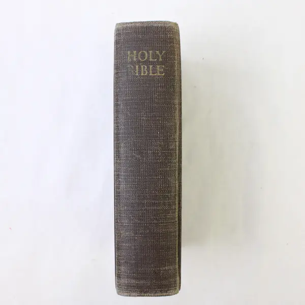 Antique Oxford Self-Pronouncing Bible The Holy Bible 1900s Hardcover Thumb Index