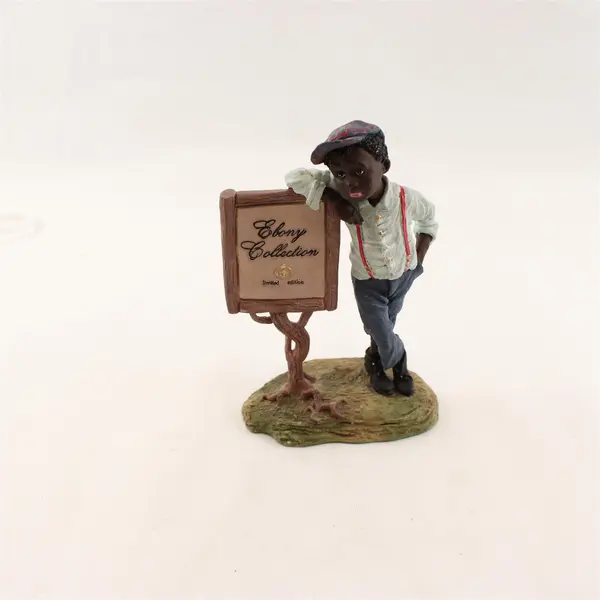 Duncan Fullerton Co Early Americans Ebony Series Signature Piece Figurine - New