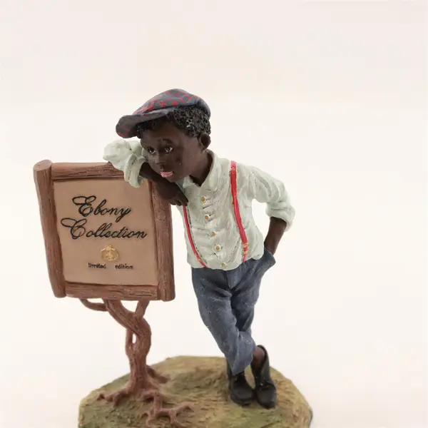 Duncan Fullerton Co Early Americans Ebony Series Signature Piece Figurine - New