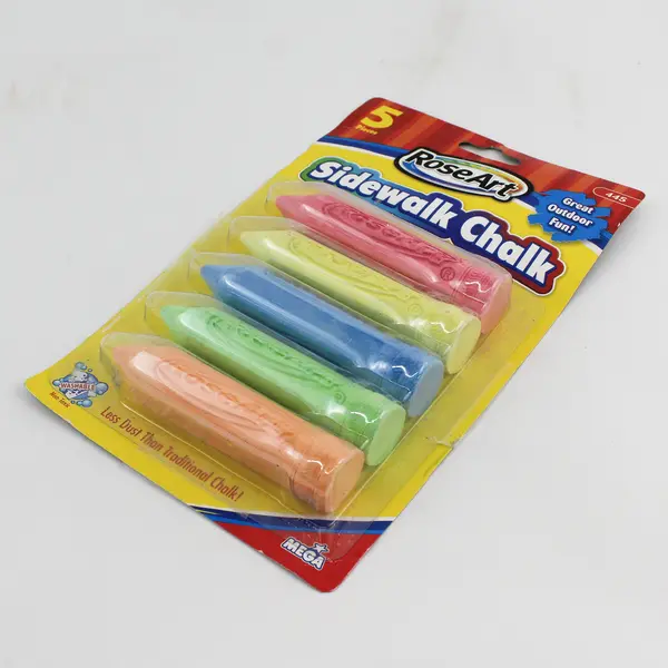 Rose Art 5 Count Sidewalk Chalk 445 NIP
