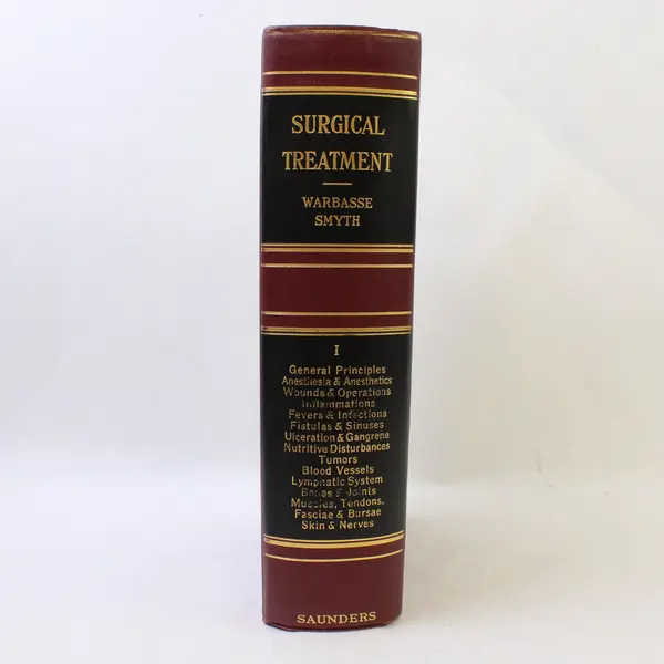 Surgical Treatment James P Warbasse Calvin M Smyth, Jr Vol I of III 1937 HC Good