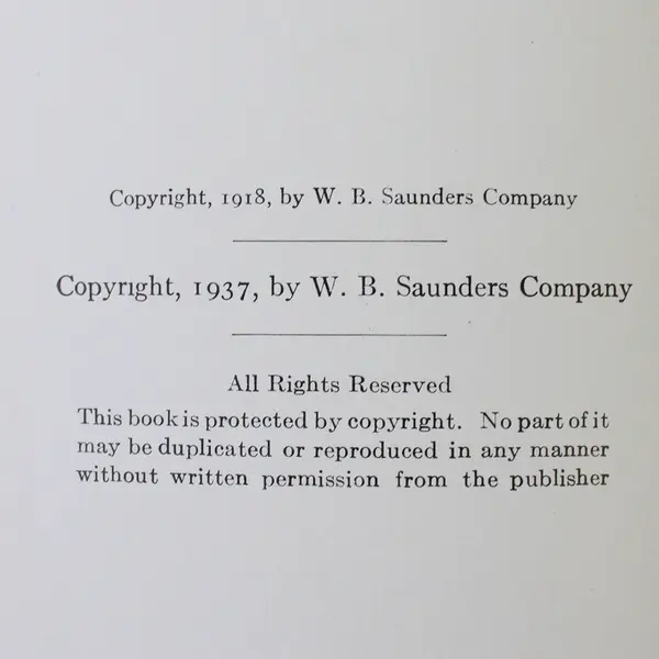 Surgical Treatment James P Warbasse Calvin M Smyth, Jr Vol I of III 1937 HC Good