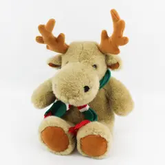 Emrad Creations 14" Seated Tan Moose Plush