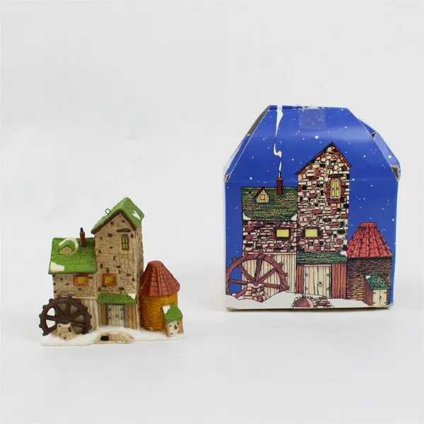 1985 Dept 56 Dickens' Village Dickens' Village Mill Ornament  98733 Retired