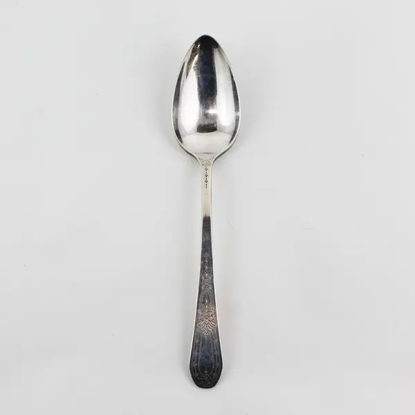 1927 Community Plate Paul Revere Silver Plate Serving Spoon