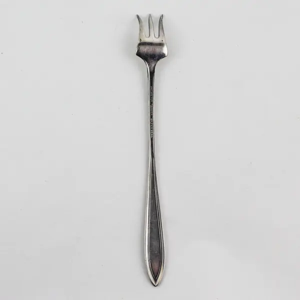 Associated Silver Yourex Silver Seal Lady Washington Cocktail Fork