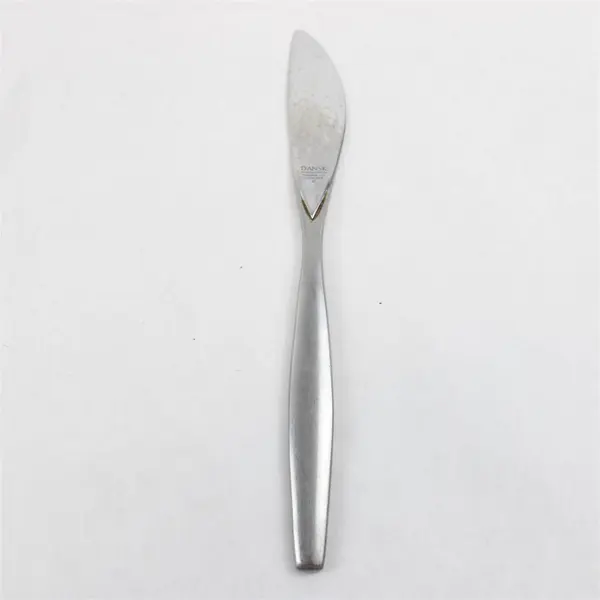 Lot Of 4 Dansk Wild Willow Frost (Stainless) Pattern Flatware Soup Spoon & Knife