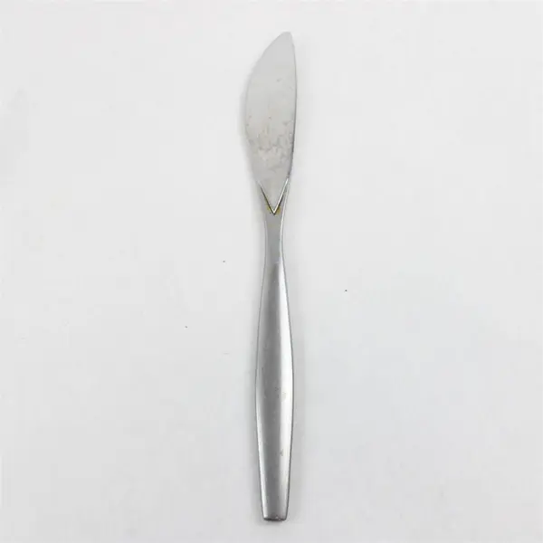 Lot Of 4 Dansk Wild Willow Frost (Stainless) Pattern Flatware Soup Spoon & Knife