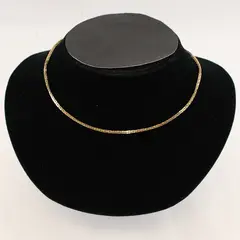 Nakagawa Gold-Tone Chain Choker Necklace 15"